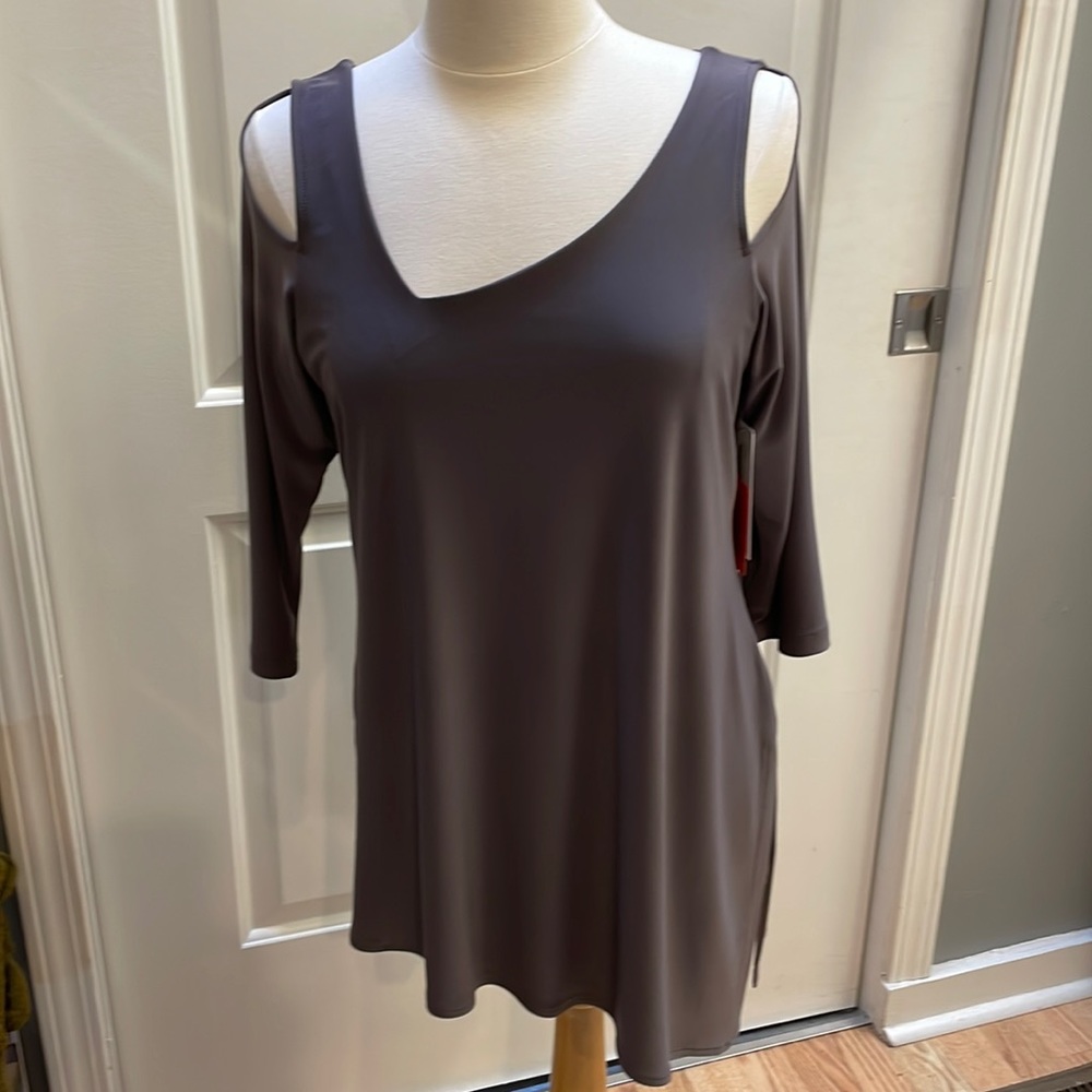 Sympli tunic with 3/4 sleeves